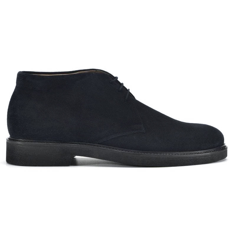 Suede ankle boots - Blue