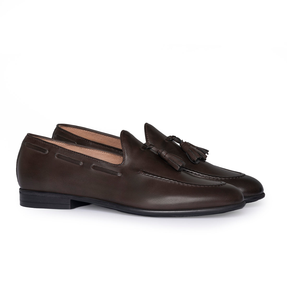 Leather loafers with bow - Testa di Moro