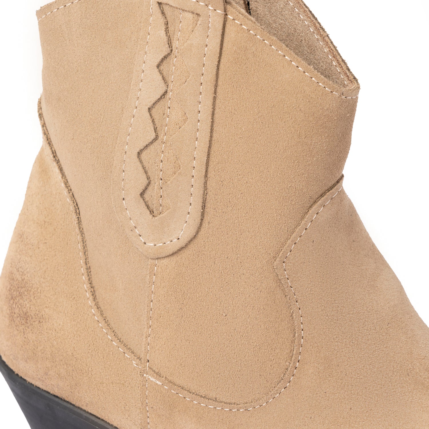 Texan ankle boots - Taupe