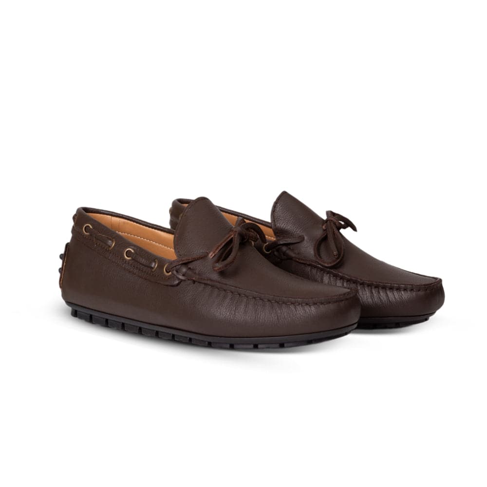 Gommino F.2 leather loafers - Dark Brown