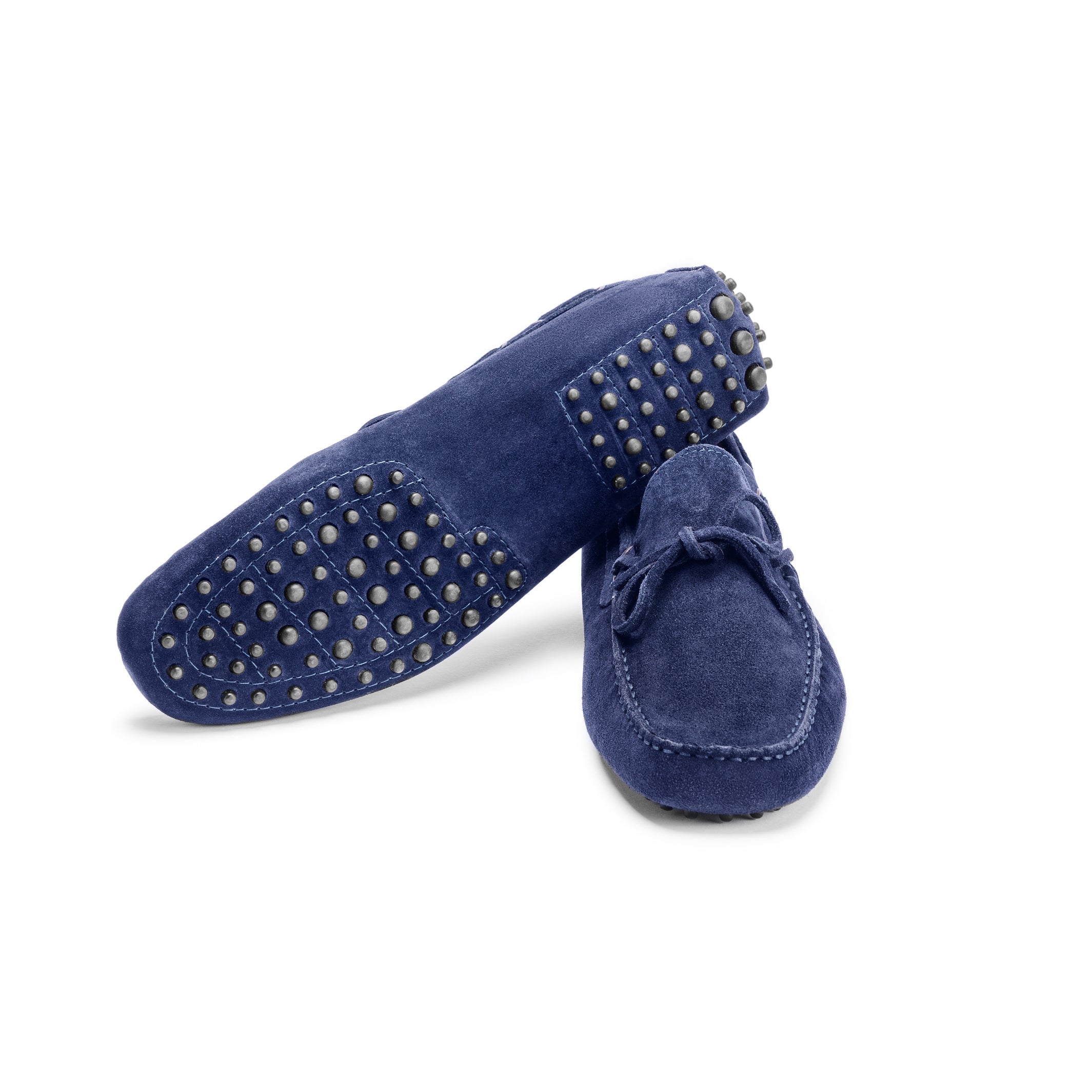 Gommino Suede Moccasins - Blue