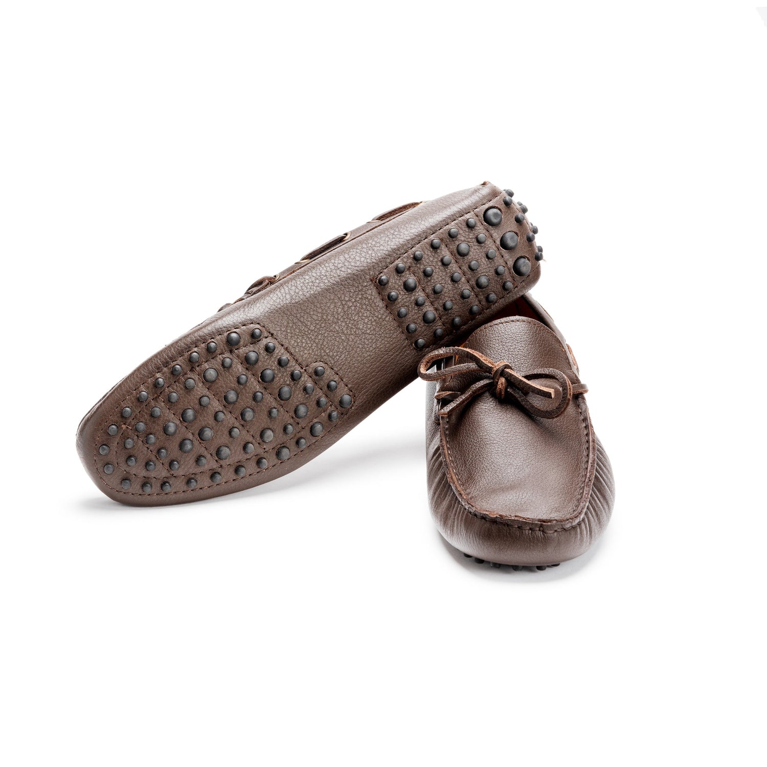 Gommino leather moccasins - Dark Brown