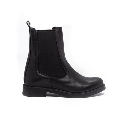 Beatles Women's Leather Ankle Boots - Black