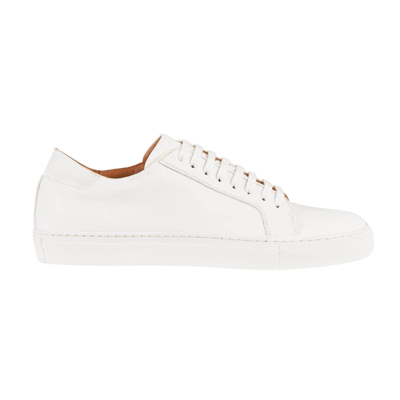 Women's leather sneakers - White